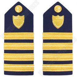 Coast Guard (USCG) Hard Shoulder Board Male Captain