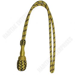 Naval Sword Knot Black Golden