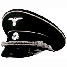 German Third Reich Allgemeine SS Officer Visor Cap