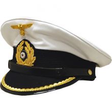German WWII Kriegsmarine U-Boat Lieutenant Visor Cap