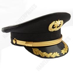 Security Da Gai Mao Da Yan Mao Black Protocol and Etiquette Doorman Yellow Edge Hat