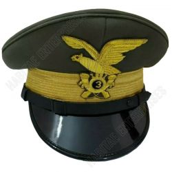 WW2 Italy Army 2nd Artillery Officer's Visor Hat