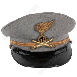 WW2 Italian Army Artillery Officer's Visor Hat