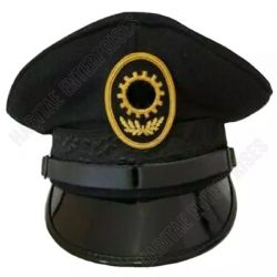 WW2 German Military Officers Wool Visor Hat Capp