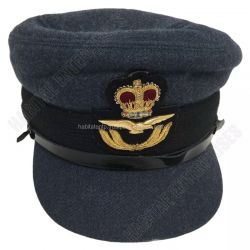 Antique British Air Force Women Officers Dress Cap Hat
