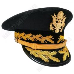 US Army General Officer Dress Visor Cap