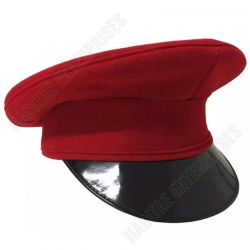 British Army Issue Queens Royal Hussar Dress Peaked Cap