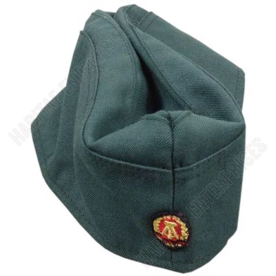 Vintage Post WW2 Germany DDR Military Army Soldier Hat Cap 1856