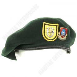 US Cold War Era 1st Special Forces Group Green Beret Cap