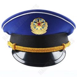 British Ceremonial Fashion Blue Cap Performance Police Cap